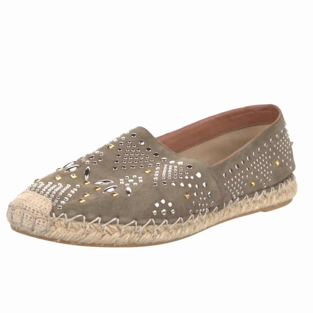 VALENTINO Suede Printed Espadrilles